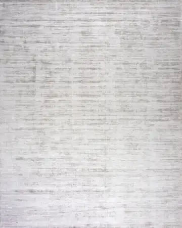 Ковёр Mono 19899 — серый и белый, однотонный
