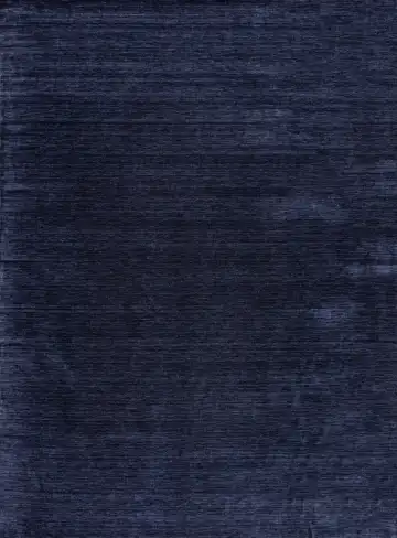 Ковёр Mono 19941 — синий и чёрный, однотонный