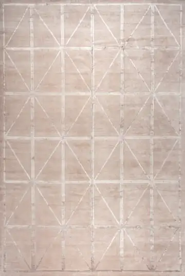 Ковёр Shape 20133 — бежевый, геометрический рисунок