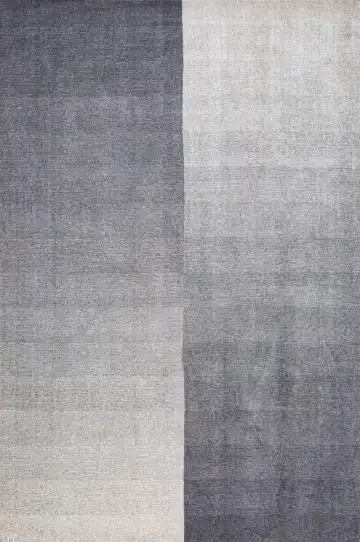 Ковёр Mono 20357 — серый и кремовый, геометрический рисунок