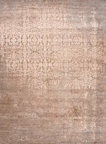 Ковёр Bliss 20801 — терракотовый и кремовый, винтажный рисунок