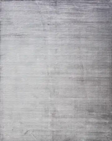 Ковёр Mono 21531 — серый и белый, в полоску