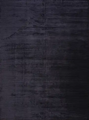 Ковёр Mono 21570 — чёрный и фиолетовый, в полоску