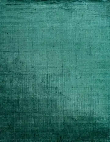 Ковёр Mono 21695 — бирюзовый и зелёный, винтажный рисунок