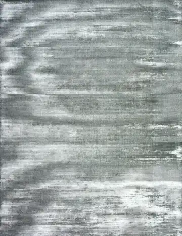 Ковёр Mono 22327 — серый и зелёный, в полоску