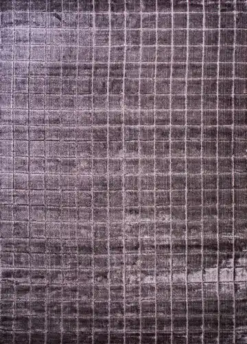 Ковёр Mono 22638 — фиолетовый и кремовый, геометрический рисунок