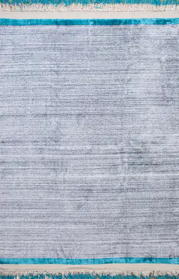 Ковёр Mono 22769 — серый и голубой, однотонный