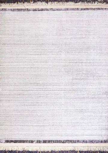 Ковёр Mono 22784 — кремовый и фиолетовый, однотонный