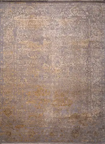 Ковёр Illusion 23358 — коричневый и кремовый, восточный орнамент