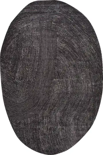 Ковёр Shine 23893 — чёрный, абстрактный рисунок