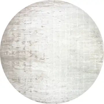 Ковёр Mono 23919 — белый и кремовый, винтажный рисунок