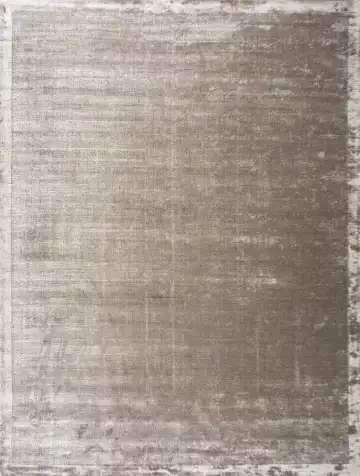 Ковёр Mono 25122 — серый и кремовый, с медальоном