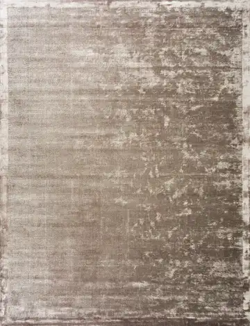 Ковёр Mono 25125 — серый и кремовый, с медальоном