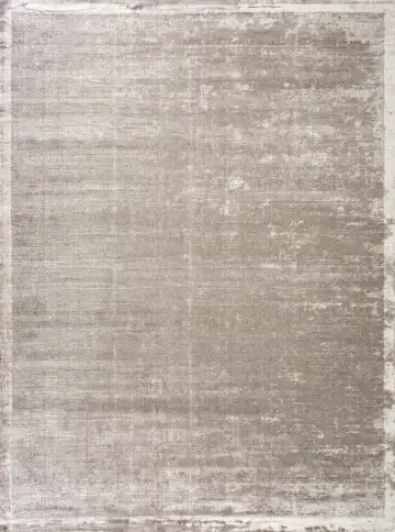 Ковёр Mono 25127 — серый и кремовый, с медальоном