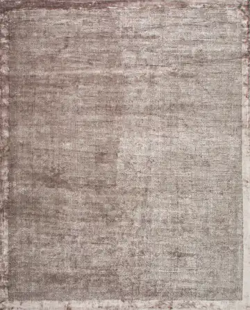 Ковёр Mono 25133 — коричневый и кремовый, с медальоном