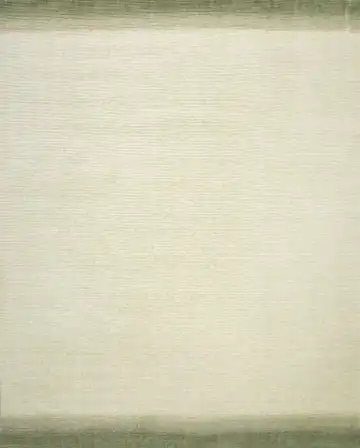 Ковёр Mono 25331 — зелёный и кремовый, градиент