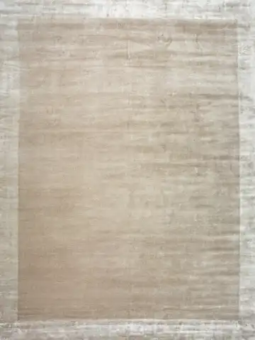 Ковёр Shape 25373 — кремовый и белый, однотонный