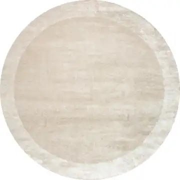 Ковёр Shape 25392 — кремовый и бежевый, с медальоном