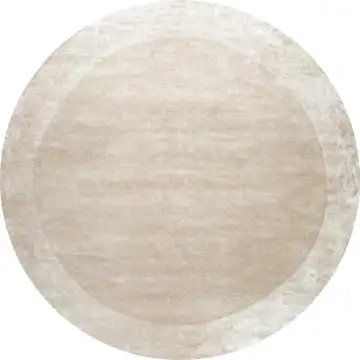 Ковёр Shape 25393 — кремовый и бежевый, с медальоном