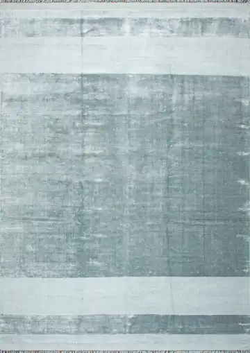 Ковёр Mono 25452 — зелёный и бежевый, в полоску