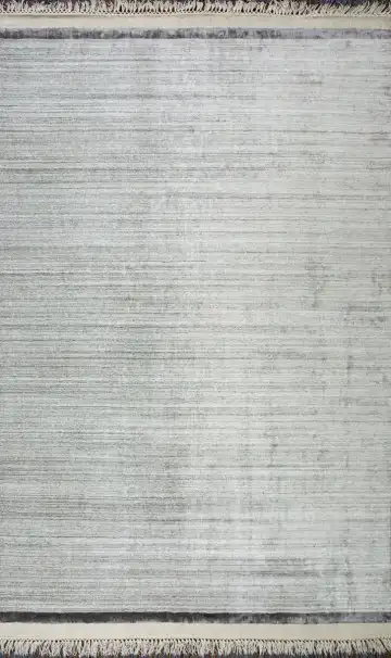 Ковёр Mono 25510 — серый и зелёный, в полоску