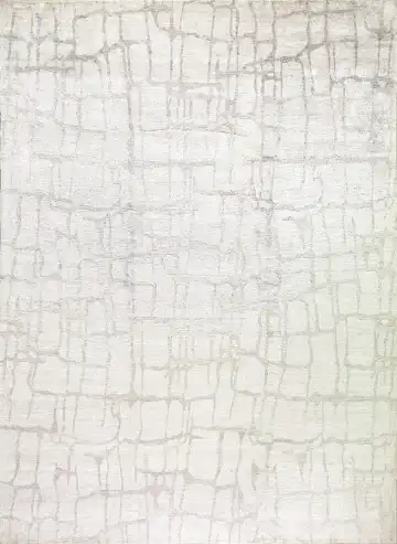 Ковёр Mono 5659 — кремовый и белый, абстрактный рисунок