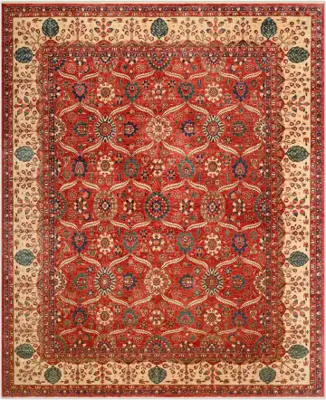 Ковёр Ariana 1149 — красный и кремовый, восточный орнамент
