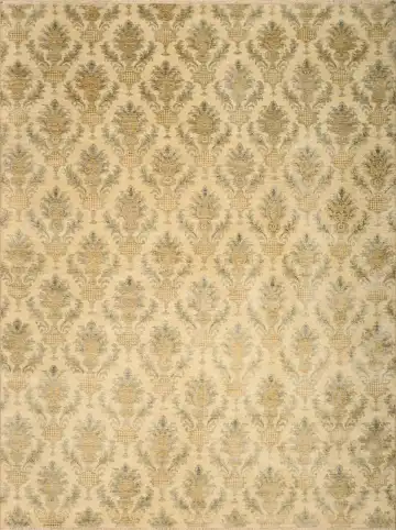 Ковёр Arabesque 1183 — золотистый и коричневый, восточный орнамент