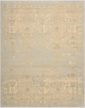 Ковёр Shabby Classic 1184 — кремовый и золотистый, винтажный рисунок