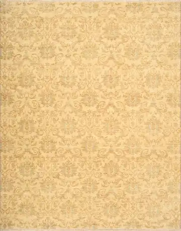 Ковёр Arabesque 1189 — кремовый и золотистый, восточный орнамент