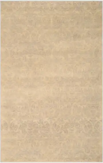 Ковёр Arabesque 1196 — кремовый и бежевый, однотонный