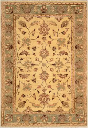 Ковёр Ziegler 1292 — бежевый и коричневый, восточный орнамент
