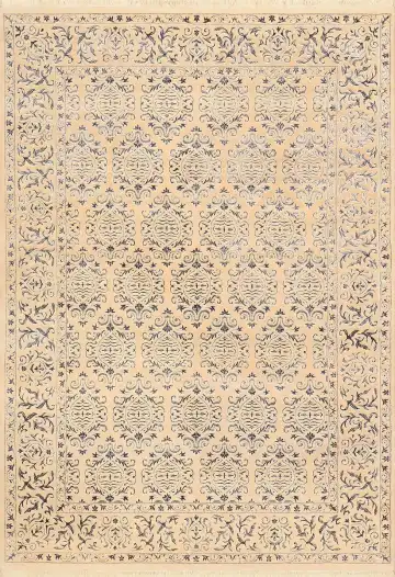 Ковёр Damask 2069 — бежевый и коричневый, восточный орнамент