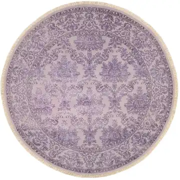 Ковёр Damask 2078 — фиолетовый, растительный рисунок