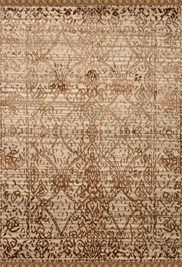 Ковёр Amboise 2128 — бежевый и коричневый, винтажный рисунок