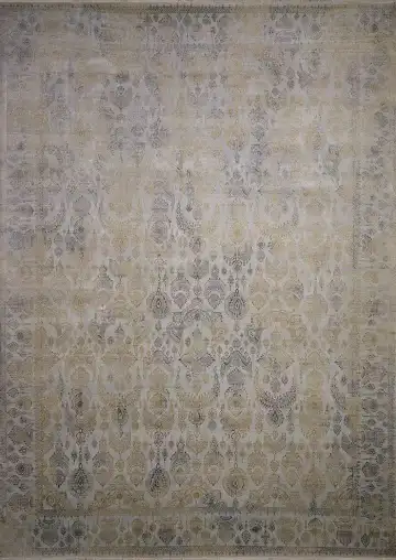 Ковёр Shabby Classic 2262 — бежевый и серый, восточный орнамент