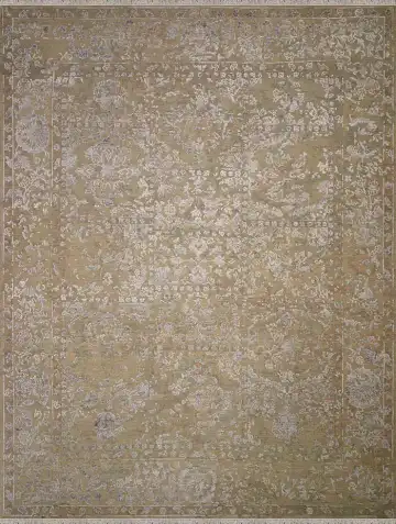Ковёр Shabby Classic 2680 — коричневый и кремовый, винтажный рисунок