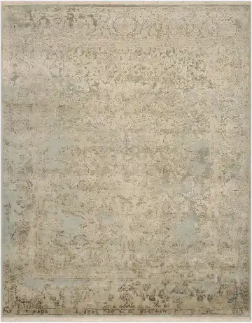 Ковёр Shabby Classic 2682 — кремовый и серый, винтажный рисунок
