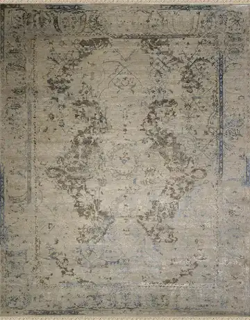 Ковёр Shabby Classic 2709 — бежевый и коричневый, винтажный рисунок