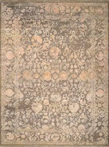 Ковёр Shabby Classic 2715 — кремовый и бежевый, восточный орнамент