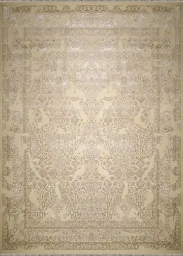Ковёр Shabby Classic 2722 — кремовый и бежевый, винтажный рисунок
