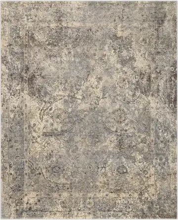 Ковёр Shabby Classic 3069 — бежевый и серый, восточный орнамент