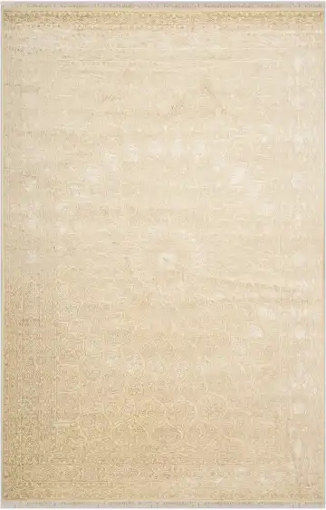Ковёр Gombad 3081 — кремовый, геометрический рисунок