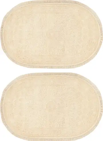 Ковёр Gombad 3130 — кремовый, геометрический рисунок