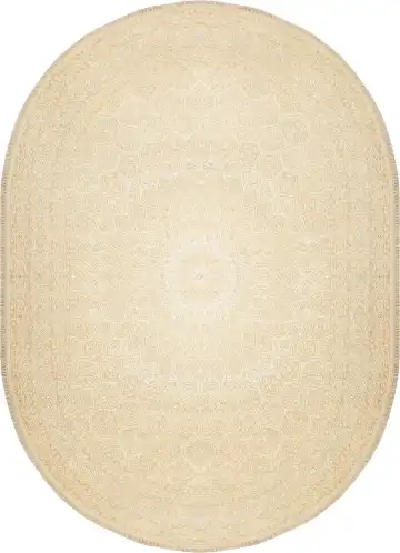 Ковёр Gombad 3141 — кремовый, однотонный