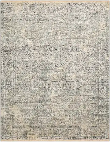 Ковёр Mosaic 3245 — бежевый и серый, винтажный рисунок
