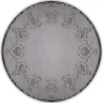 Ковёр Damask 3720 — серый, винтажный рисунок