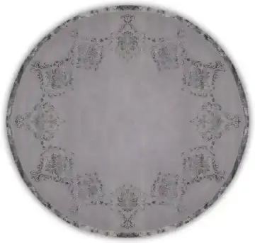 Ковёр Damask 3726 — серый, винтажный рисунок