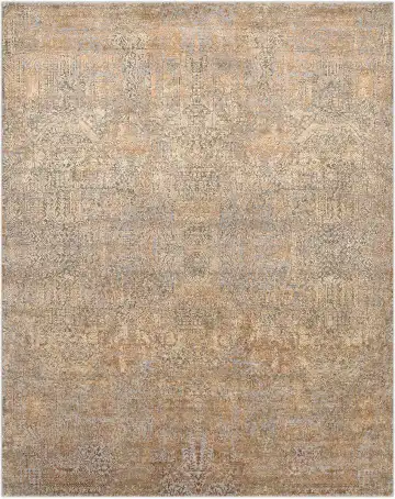 Ковёр Shabby Classic 4017 — бежевый и коричневый, геометрический рисунок