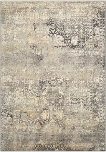 Ковёр Shabby Classic 4292 — бежевый и коричневый, сюжетный рисунок